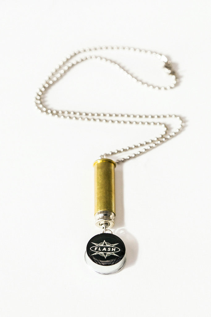 1003 - Flash Bullet Pendant in Black