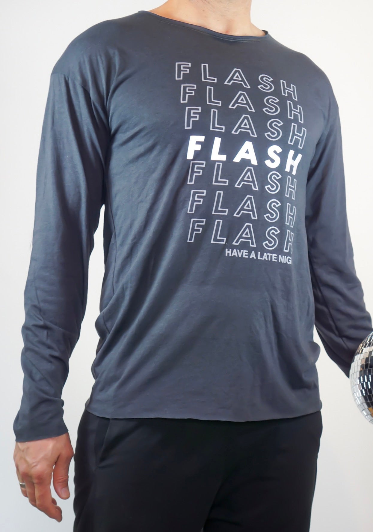 1501 Grey - Flash Bags Unisex Long Sleeve Tee
