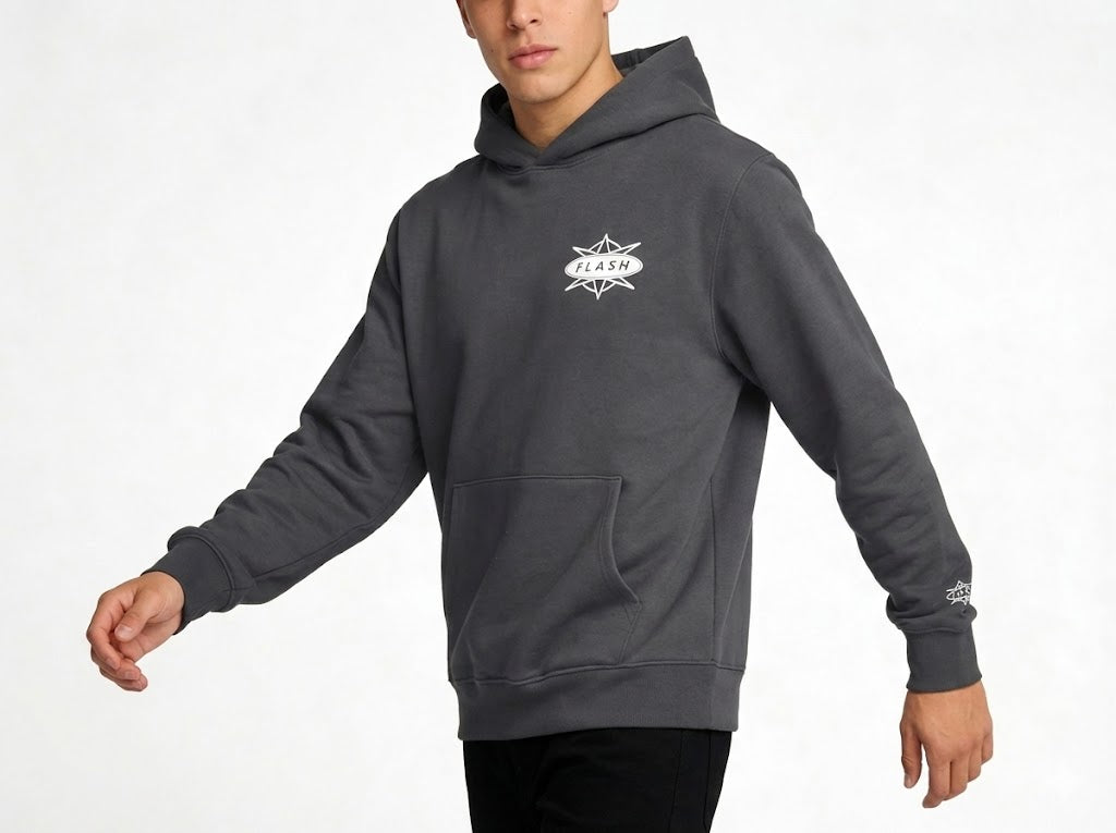 3302 Gray No Photos Hoodie